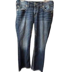 Silver Suki denim capri size 32